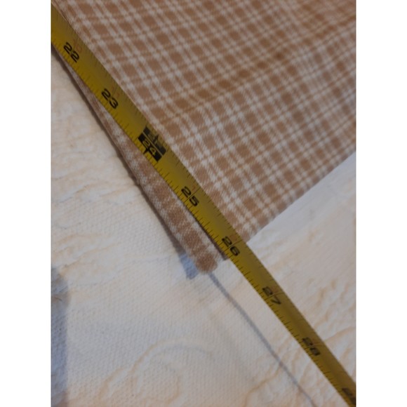 Vintage Jennifer Gee Pant Suit Brown Plaid, 1960's, 70's Double Knit Fabric - Picture 12 of 15